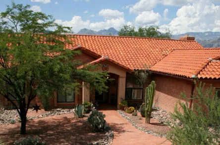 Tile roofing